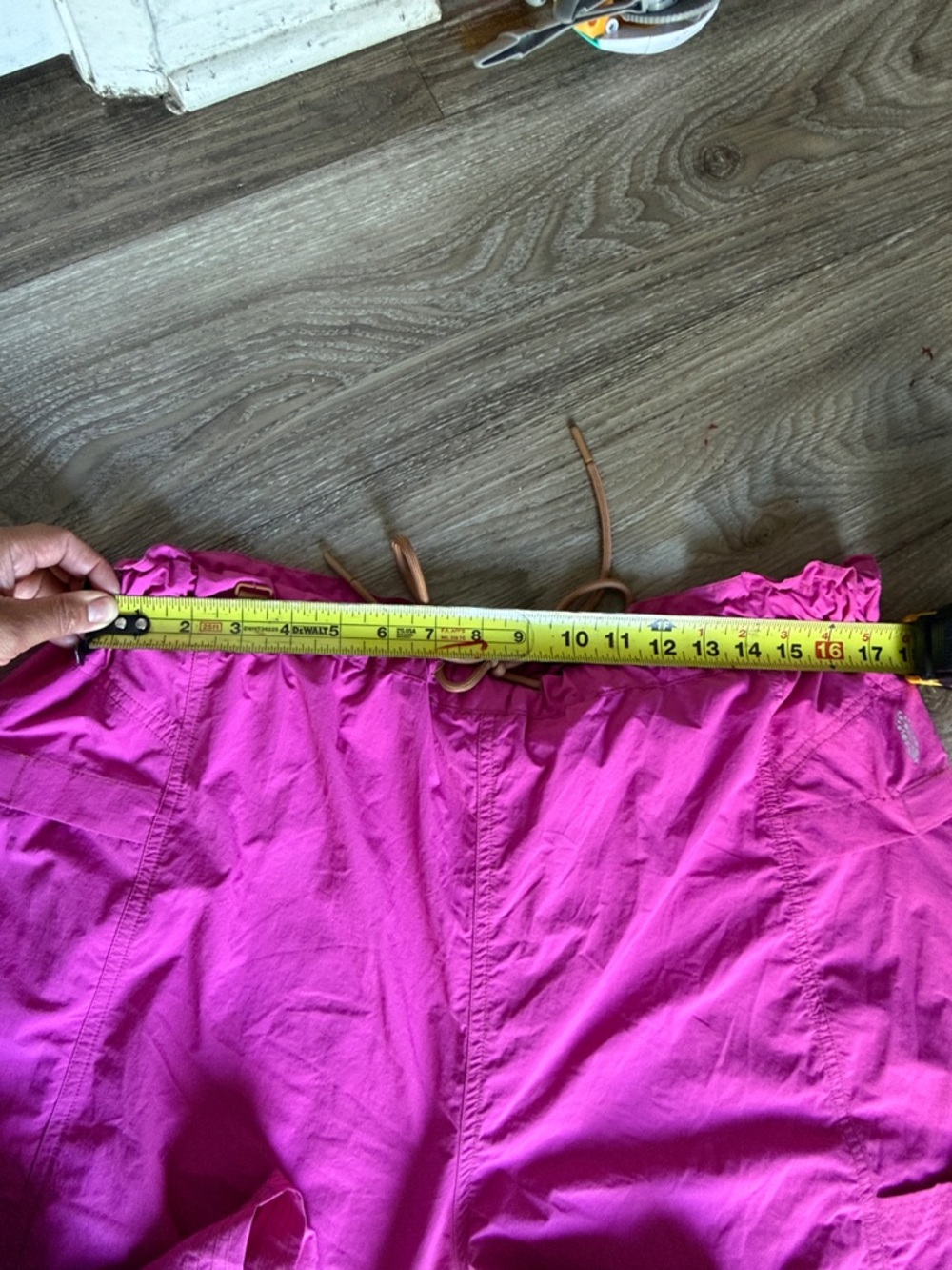 FP Movement By Free People in the Wild Nylon Hiking Magenta Pants Size: XL - Picture 14 of 14